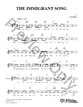 Immigrant Song piano sheet music cover